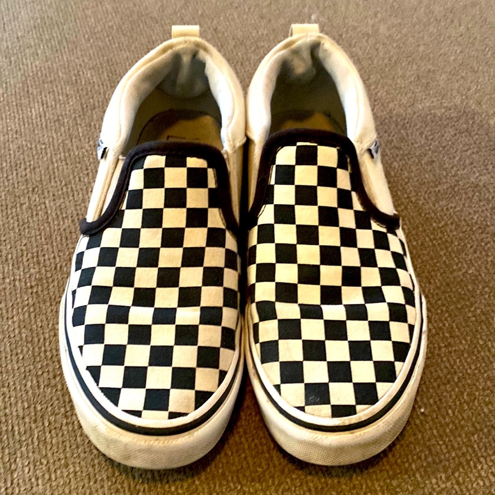VANS black and white check